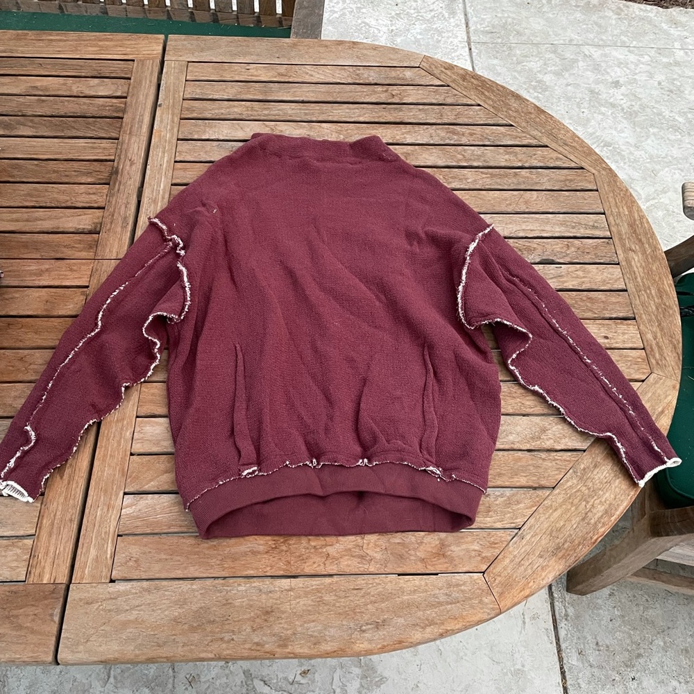 Free People mock neck sweater